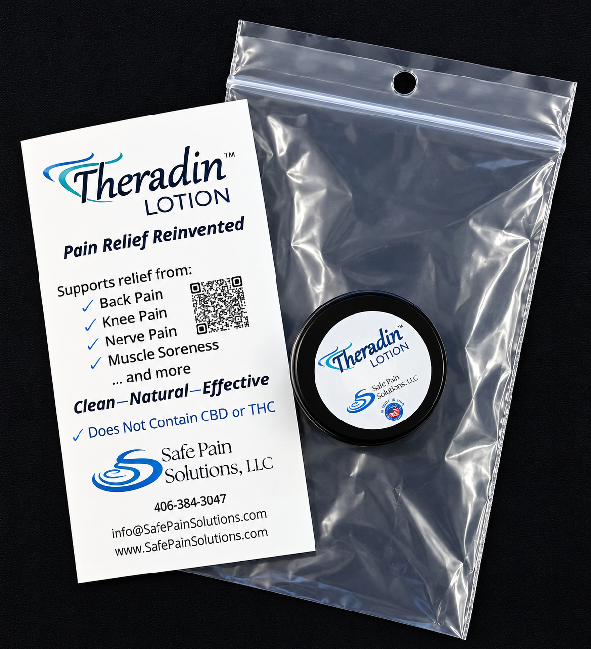 Trial Size - 0.5 oz Theradin Lotion